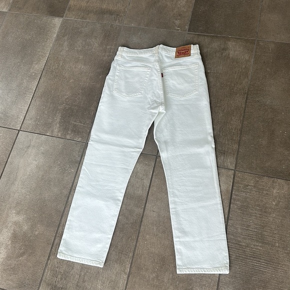 Levi’s 501 white jeans NWOT - Picture 3 of 3